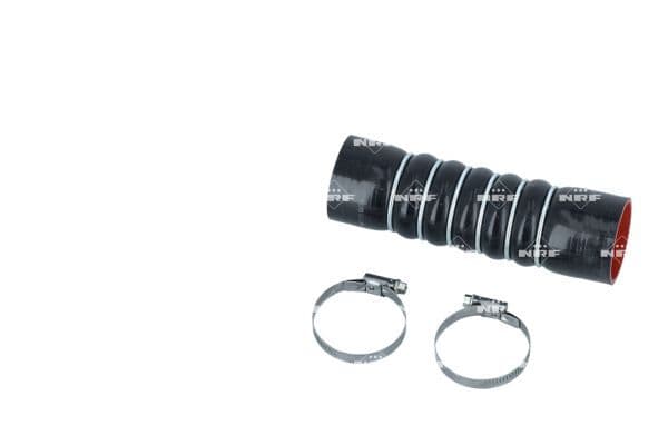 Intercooler slang Links (Top, diameter 47mm, lengte 172mm, zwart) past: FORD B-MAX, FIESTA VI, KA+ III, TOURNEO CONNECT V408 NADWOZIE WIELKO, TOURNEO COURIER B460 1.5D/1.6D 06.08-