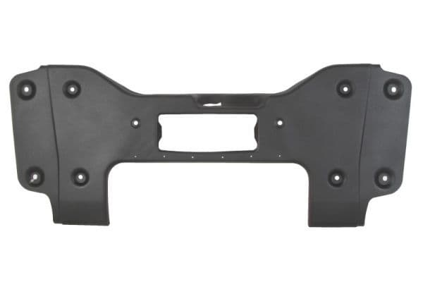 Bumper (Voor/midden, Zwart) past: MAN TGS I 02.07-