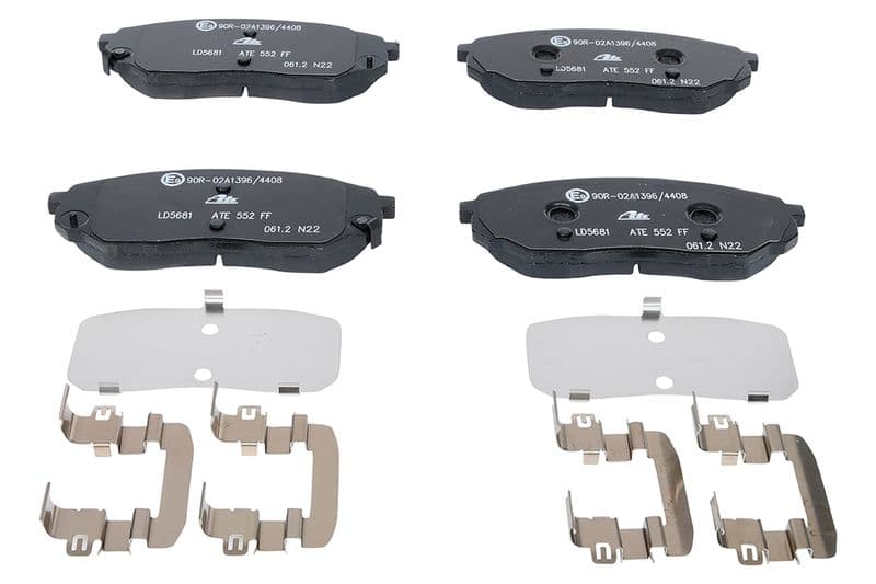 Keramische remblokken Voor , past: HYUNDAI SANTA FE IV  KIA SORENTO III 2.0D-3.5 01.15-12.20