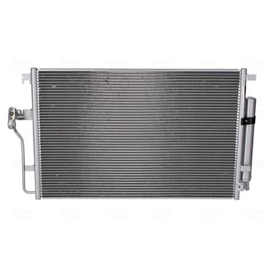 A/C condensator (met droger, (EN) additional fitting elements) past: MERCEDES SPRINTER 3,5-T (B906), SPRINTER 3,5-T (B907), SPRINTER 3,5-T (B907, B910), SPRINTER 3-T (B906) 1.8-3.5 04.06-