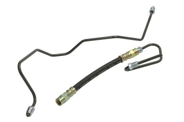 Remleiding/slang Achter/Buiten Links (lengte 197mm, M10x1/M10x1) past: PEUGEOT 3008, 3008 I 1.2-2.0DH 06.09-08.16