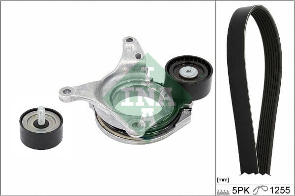 Multi-V-riemset met spanner past: MERCEDES A (V177), A (W177), B SPORTS TOURER (W247), CLA (C118), CLA SHOOTING BRAKE (X118), GLA (H247), GLB (X247) 1.3/1.3H 03.18-