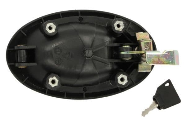 Door handle Voor Links (met slot) past: JCB 2CX, 2CXL, 2CXS, 2CXSL, 2CX-SMO, 210 SL, 210S, 214, 215, 217, 3CX, 4CX, 5CX