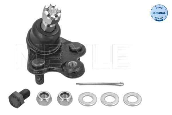 Kogelgewricht van de as Links/Rechts (bodem voor) (diameter kegel 17,4mm) past: HONDA CR-V III, CR-V IV, HR-V  SEAT CORDOBA, IBIZA III  SKODA FABIA I  VW POLO, POLO IV 1.0-2.4 03.99-