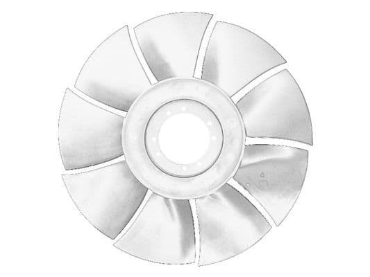 Radiator fan