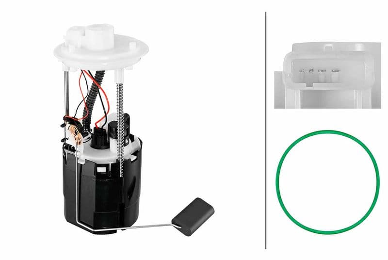 Elektrische brandstofpomp (module) past: FIAT DOBLO 1.2-1.6CNG 03.01-