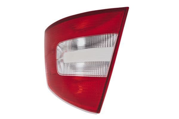Achterlicht Rechts (P21W/W3W, kleur indicator wit, kleur van het glas red, anti-fog licht, achteruitrijlicht) past: SKODA OCTAVIA II Liftback 11.08-06.13