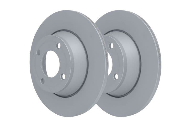 Brake disc Voor Links/Rechts past: AUDI 80 B4 1.6/1.9D/2.0 09.91-01.96