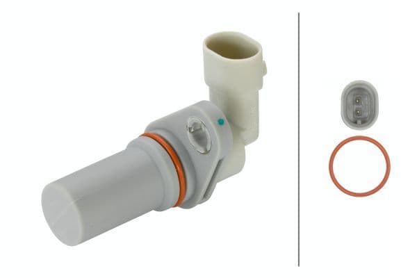 Krukaspositiesensor past: ALFA ROMEO 147, 156, 159, 166, BRERA, GIULIETTA, GT, MITO, SPIDER, TONALE  FIAT 500L, 500X, BRAVO, BRAVO II, CROMA, DOBLO, DOBLO CARGO, DUCATO, FREEMONT 1.6-2.4D 11.02-