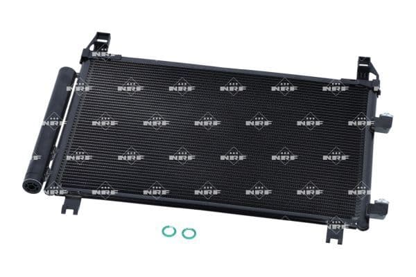 A/C condensator (met droger) past: TOYOTA YARIS 1.5/1.8 03.17-06.20