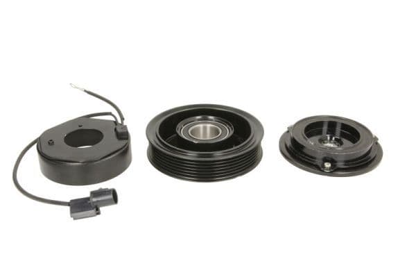 Airco compressor koppeling compleet (DENSO 7SB16C 6PK 120mm) past: OPEL OMEGA B, VECTRA B, ZAFIRA A 2.0D-2.6 04.94-06.05