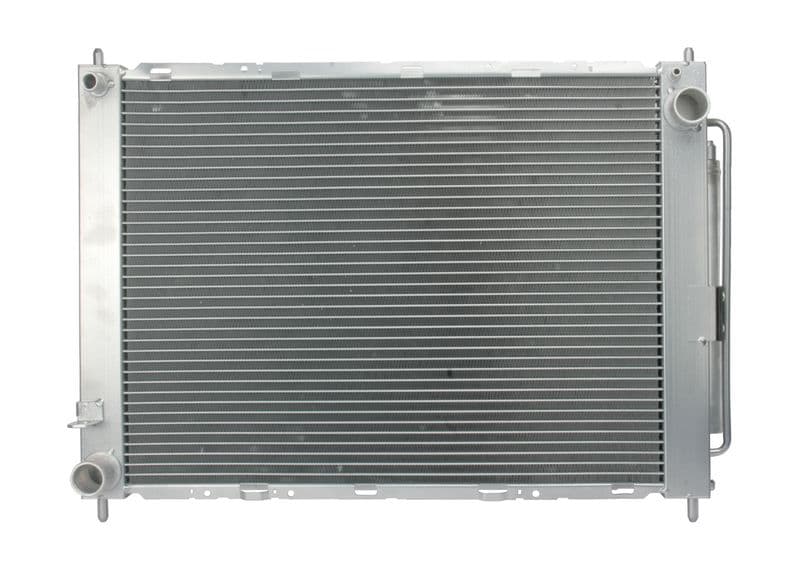 A/C condensator (met droger) past: RENAULT CLIO III, MODUS 1.2/1.4/1.6 12.04-12.14