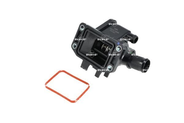 Thermostaat koelsysteem (83°C, in huisvesting) past: CITROEN BERLINGO, C1, C2, C2 ENTERPRISE, C3 I, C3 PLURIEL, NEMO, XSARA  FORD FIESTA V, FIESTA VI, FUSION  MAZDA 2  PEUGEOT 1007 1.4D/1.6D 09.01-