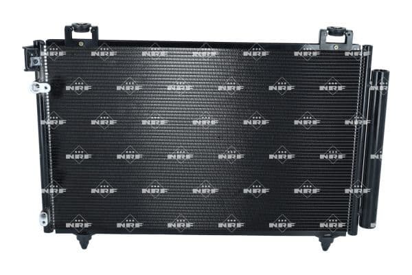 A/C condensator (met droger) past: TOYOTA AVENSIS 1.6-2.4 03.03-11.08