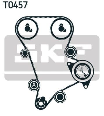 Timing belt set