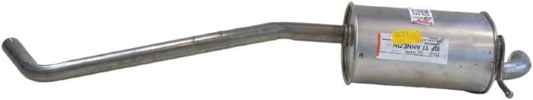 Uitlaatsysteem achterste geluiddemper past: DACIA LOGAN II, LOGAN MCV II, SANDERO II 1.0 12.16-