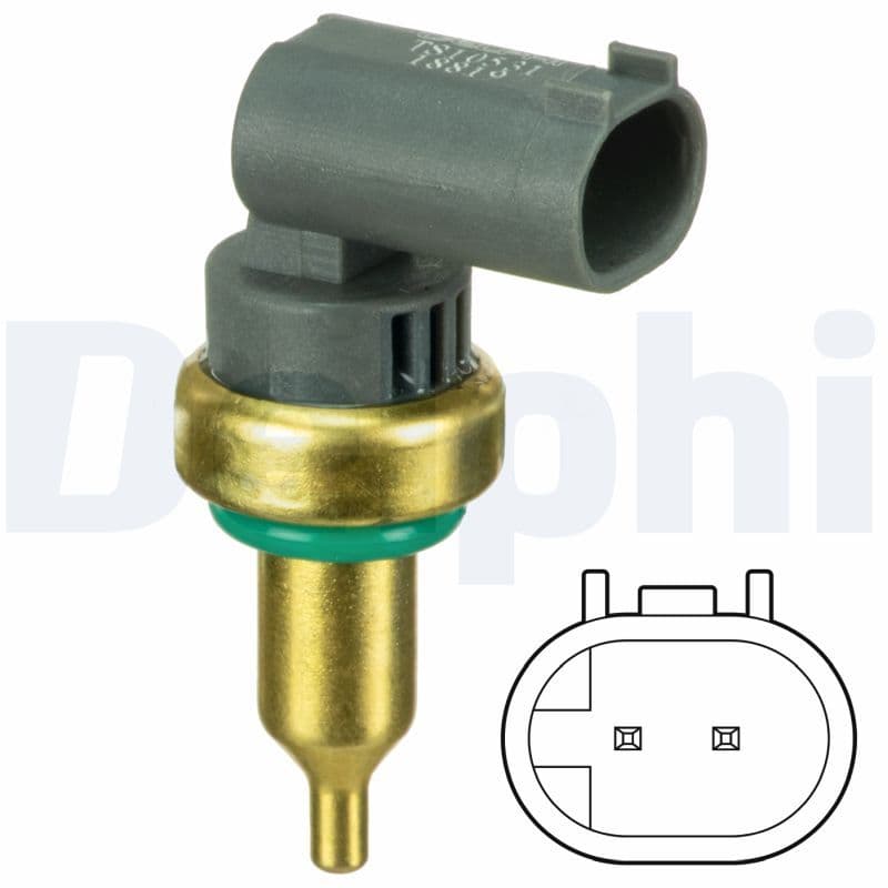 Sensor, coolant temperature