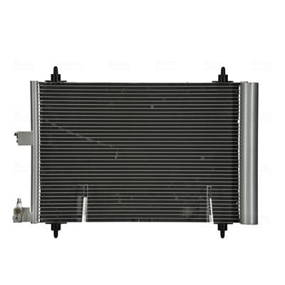 A/C condensator (met droger, (EN) additional fitting elements) past: CITROEN BERLINGO, XSARA, XSARA PICASSO  PEUGEOT PARTNER, PARTNER ORIGIN 1.1-Electric 06.96-12.15