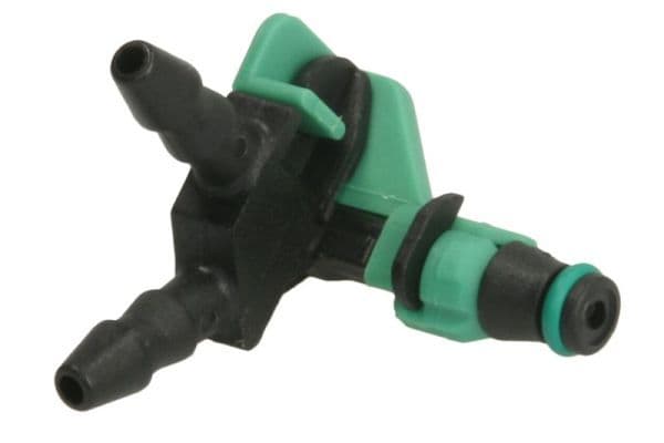 CR injector overloop T-stuk past: CITROEN C4 GRAND PICASSO II, C4 PICASSO II, C5 AIRCROSS, C5 III, DS4, DS5, JUMPER III  FORD C-MAX, C-MAX II, FOCUS C-MAX, FOCUS II, FOCUS III 2.0D/2.2D 10.03-