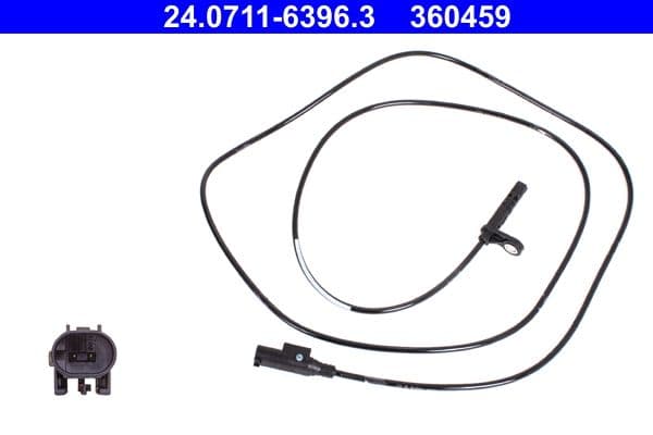 ABS-sensor Achter/Voor Links past: MERCEDES SPRINTER 4,6-T (B906), SPRINTER 5-T (B906)  VW CRAFTER 30-35, CRAFTER 30-50 1.8-3.5 04.06-12.19