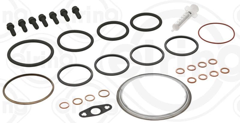Turbocompressor montageset (met pakkingen) past: BMW 5 (F10), 5 (F11), 7 (F01, F02, F03, F04), X5 (E70), X5 (F15, F85), X6 (E71, E72), X6 (F16, F86) 3.0D 08.11-07.19