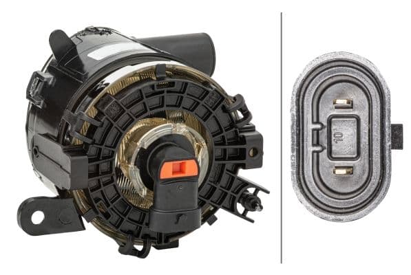 Mistlamp Voor Links (H10) past: OPEL ASTRA J, CROSSLAND X, INSIGNIA A, MERIVA B 06.10-09.20