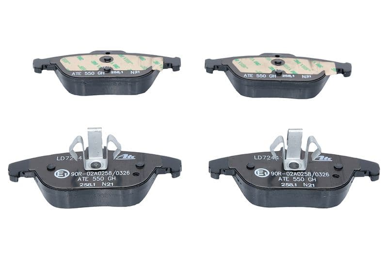 Keramische remblokken Achter , past: MERCEDES C (C204), C T-MODEL (S204), C (W204), E (A207), E (C207), GLK (X204) 1.6-5.5 01.07-