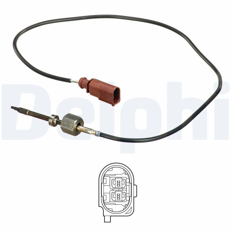 Uitlaatgastemperatuursensor (Na DPF) past: AUDI A4 B8  VW CRAFTER 30-35, CRAFTER 30-50 2.0D/2.5D 04.06-12.15