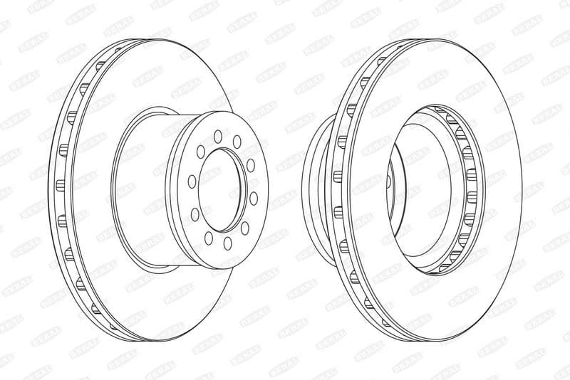 Brake disc achter/voor Links/Rechts (335mmx34mm) past: MERCEDES ACTROS MP4 / MP5, ANTOS, ATEGO, ATEGO 2, ATEGO 3 01.98-