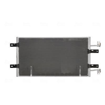 A/C condensator ((EN) additional fitting elements) past: NISSAN PRIMASTAR  OPEL VIVARO A  RENAULT TRAFIC II 2.0D/2.5D 01.06-