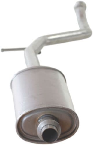 Middendemper uitlaatsysteem past: PEUGEOT 206 1.6 09.00-12.07