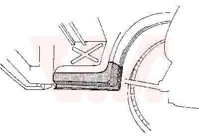Chassisbalk / Chassisbalk dwars