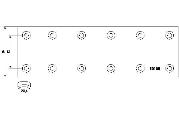 Stuurstang Achter/Bodem Links/Rechts (L-571mm) past: MAN E2000, F2000, F90, F90 UNTERFLUR, HOCL, M 2000 L, M 2000 M, M90, TGA, TGS I, TGX I 07.86-
