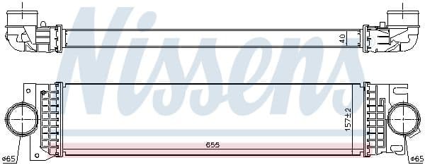 Toevoerluchtkoeler past: FORD MONDEO V 1.0 02.15-