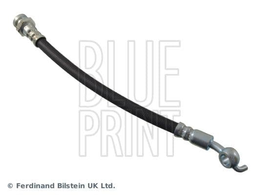Remleiding/slang flexibel Achter Links (lengte 235mm, M10x1) past: DAEWOO KORANDO  SSANGYONG KORANDO, REXTON / REXTON II 2.3-3.2 12.96-