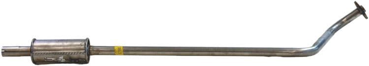 Middendemper uitlaatsysteem (  EURO 6) past: CITROEN C1 II  PEUGEOT 108  TOYOTA AYGO 1.0 04.14-