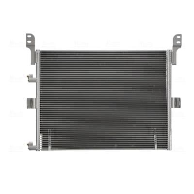 A/C condensator ((EN) additional fitting elements) past: RVI D, KERAX, MAGNUM, PREMIUM 2  VOLVO FE, FE II 10.8D-7.1D 10.04-