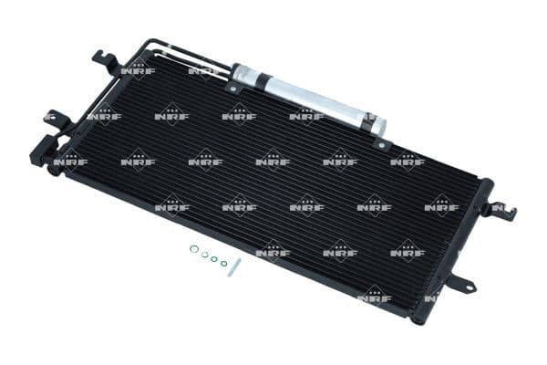 A/C condensator (met droger) past: VW CALIFORNIA T4 CAMPER, TRANSPORTER T4 1.9D-2.8 07.90-06.03