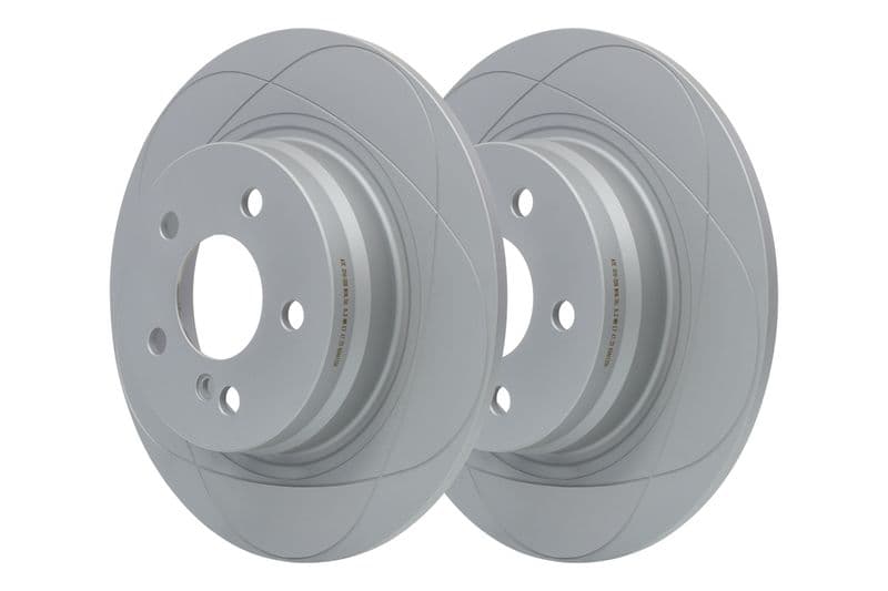 Brake disc, 1pcs, ATE PowerDisc, vol, Cut, Achter   Links/Rechts, buitendiameter 300 mm, dikte 10 mm, past: MERCEDES C (C204), C (W204), C T-MODEL (S204), E (A207), E (C207) 1.6-3.0 01.07-