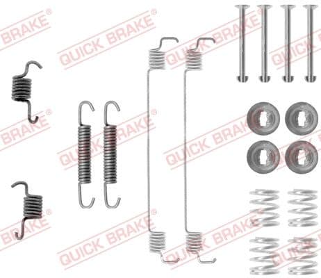 Accessory Kit, brake shoes