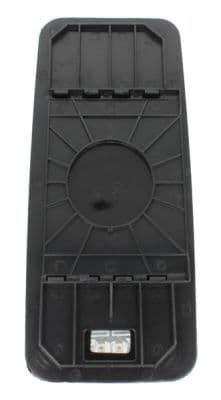 Zijspiegel glas Links/Rechts (433 x188mm, met verwarming) past: MERCEDES ACTROS, AXOR 2 04.96-