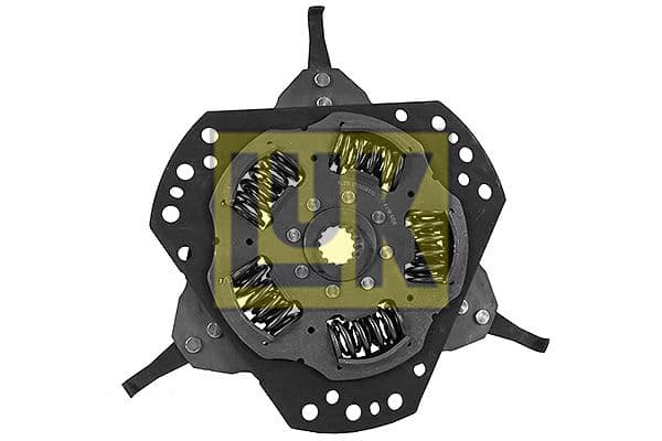 Torsiedemper (diameter: 395mm, aantal tanden: 16 pcs 31x35) past: CASE IH 100, 110, 115, 120, 125, 130, 140  CASE-STEYR 4120 PROFI, 4130 PROFI, 4110, 4110 CLASSIC, 4120, 4130, 4130 CLASSIC, 6125