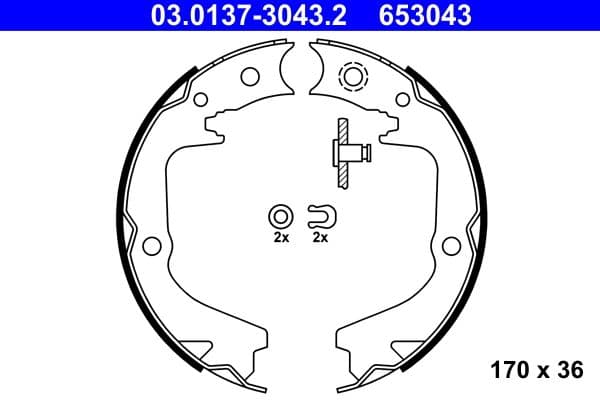 Remschoen past: SUBARU LEGACY IV, OUTBACK 2.0-3.0 09.03-03.12