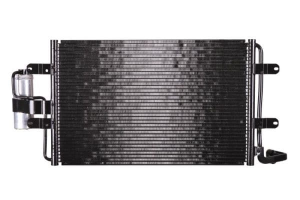 A/C condensator (met droger) past: AUDI A3, TT  SEAT LEON, TOLEDO II  SKODA OCTAVIA I  VW BORA, BORA I, GOLF IV 1.4-3.2 09.96-12.13