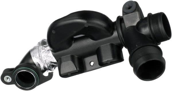 Intercooler slang (diameter 33,5/42,5mm, lengte 370mm, zwart, plastic) past: VOLVO S40 II, V50  CITROEN C5 II, C5 III  MINI (R56)  PEUGEOT 407 1.6D 05.04-12.12