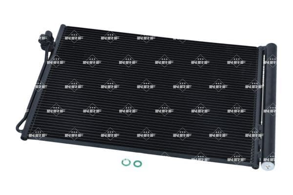 A/C condensator (met droger) past: BMW X5 (E70), X5 (F15, F85), X6 (E71, E72), X6 (F16, F86) 2.0-4.8 10.06-07.19