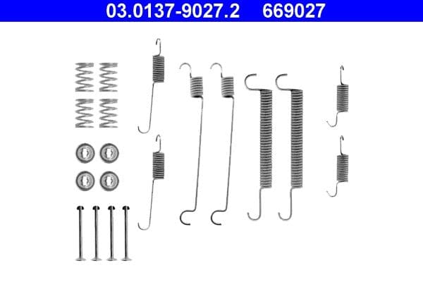 Accessory Kit, brake shoes