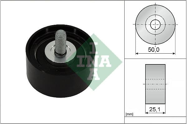 Deflection/Guide Pulley, timing belt