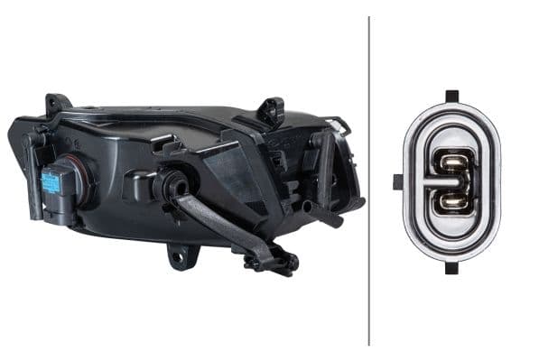 Mistlamp Voor Links (H11) past: AUDI A8 D4 12.09-09.13