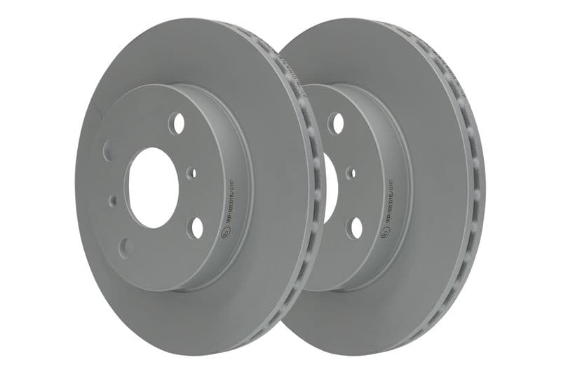 Brake disc Voor Links/Rechts past: TOYOTA ECHO, PLATZ, VIOS / SOLUNA VIOS, YARIS 1.0-1.5 04.99-01.08
